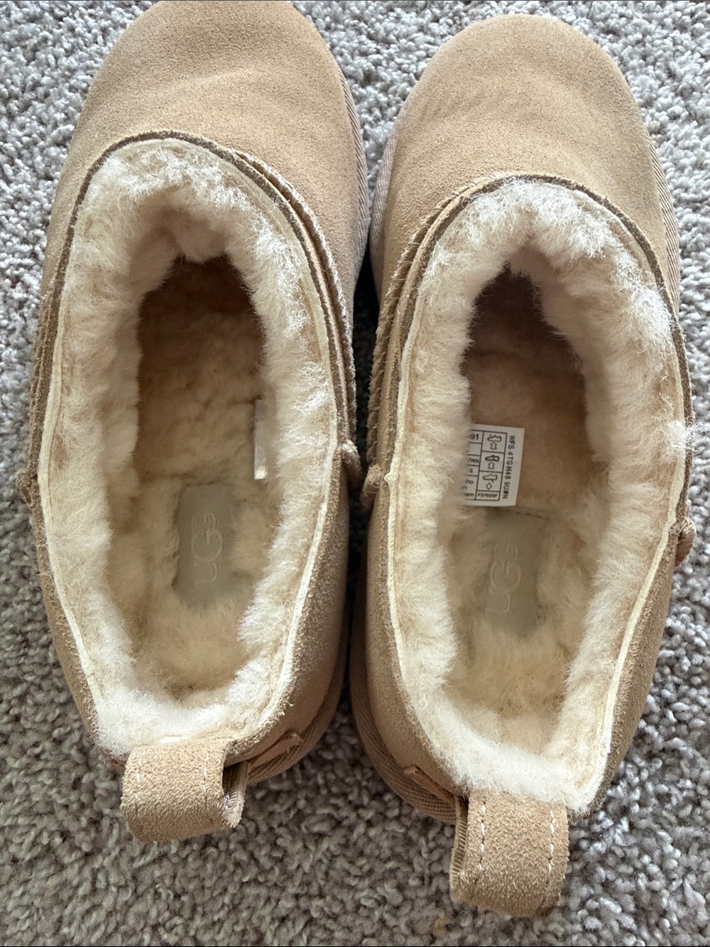 Classic Micro Boots in color Sand - Picture 5 of 10